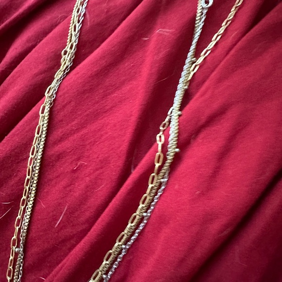 NWT Madewell Necklace Set - Picture 2 of 5